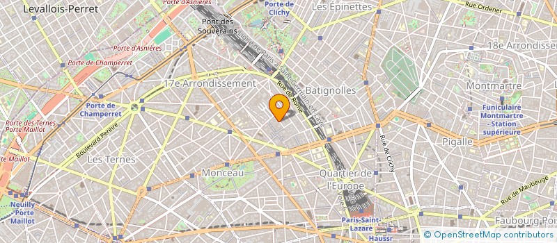 localisation de l'entreprise MONSIEUR AMAURY TAFFIN  PARIS