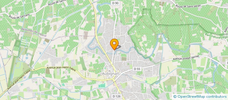 localisation de l'entreprise MONSIEUR AMAURY THOMAS  AUBIGNAN