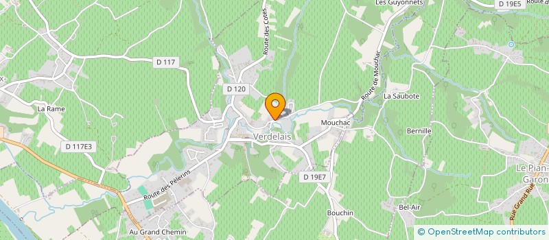 localisation de l'entreprise MONSIEUR AMAURY TORTOSA  VERDELAIS