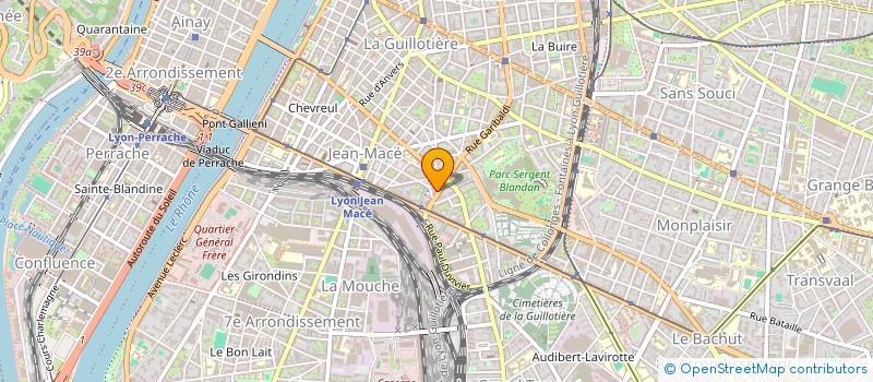 localisation de l'entreprise MONSIEUR AMAURY VERMEERSCH  LYON