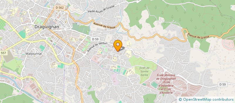 localisation de l'entreprise MONSIEUR AMAURY WOLLSTEIN  DRAGUIGNAN