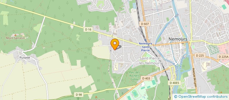 localisation de l'entreprise MONSIEUR AMAVEL DE MATOS ARTUR  SAINT-PIERRE-LES-NEMOURS