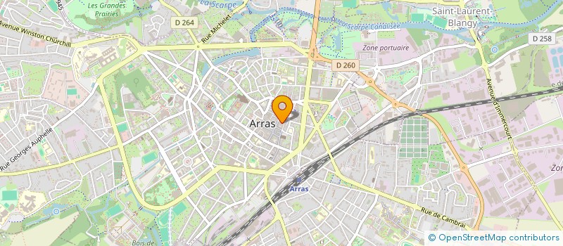 localisation de l'entreprise MONSIEUR AMAYAS BENZIDANE à ARRAS