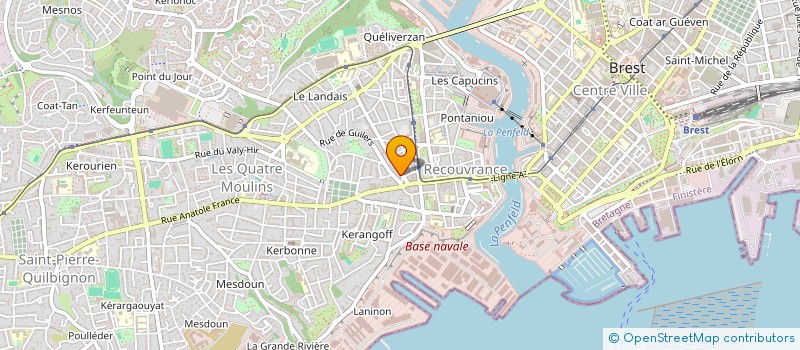 localisation de l'entreprise MONSIEUR AMAYAS LOUNAS à BREST