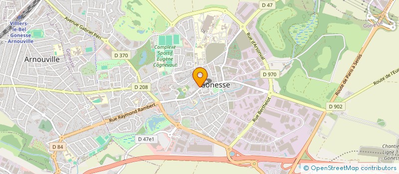 localisation de l'entreprise MONSIEUR AMAYAS ZAIDAT à GONESSE