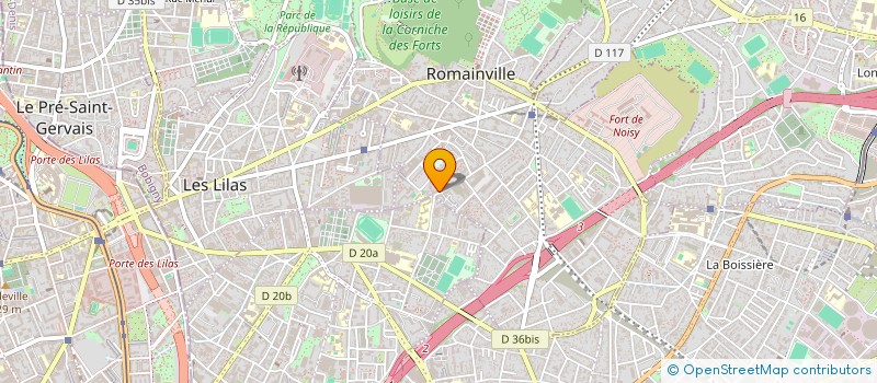 localisation de l'entreprise MONSIEUR AMAZIGH BOUAKIZ à ROMAINVILLE
