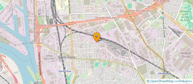 localisation de l'entreprise MONSIEUR AMAZIGH ZELMAT  SAINT-FONS