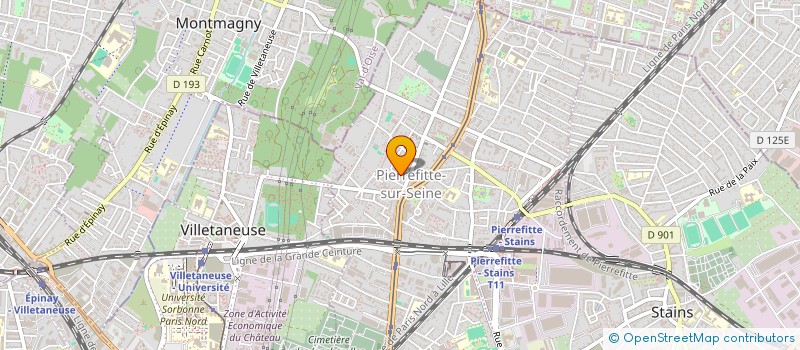 localisation de l'entreprise MONSIEUR AMAZIR MEDI à PIERREFITTE-SUR-SEINE