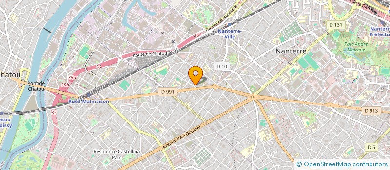 localisation de l'entreprise MONSIEUR AMBALAL VALAND  NANTERRE