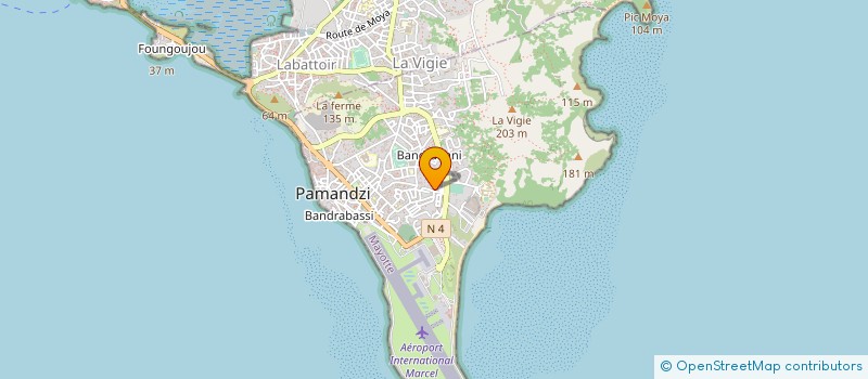 localisation de l'entreprise MONSIEUR AMBDILFARKOUR IBRAHIM à PAMANDZI