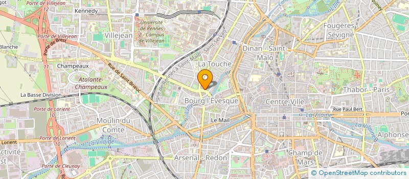 localisation de l'entreprise MONSIEUR AMBDILLAH KASSIME  RENNES