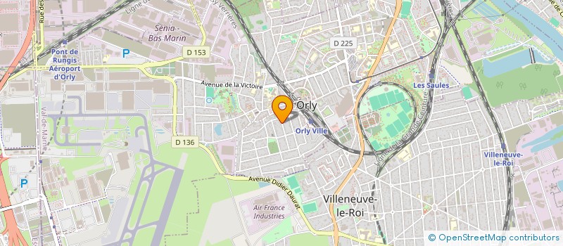 localisation de l'entreprise MONSIEUR AMBININTSOA RANDRIANARISOA  ORLY