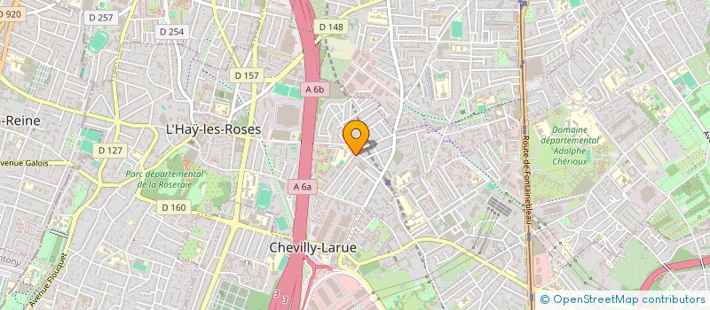 localisation de l'entreprise MONSIEUR AMBOUDOULAYE MEITE  L'HAY-LES-ROSES