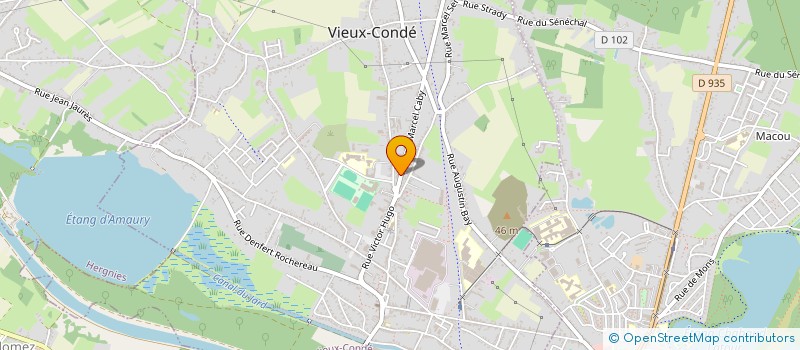 localisation de l'entreprise MONSIEUR AMBROGGIO SCARAMUZZINO à VIEUX-CONDE