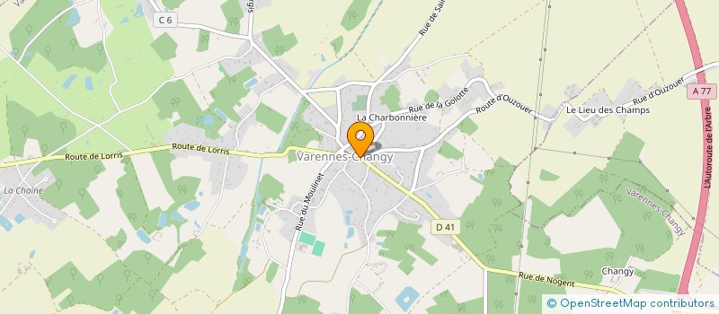 localisation de l'entreprise MONSIEUR AMBROISE BENGAIOFF  VARENNES-CHANGY