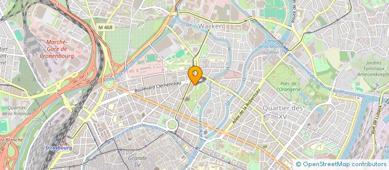 localisation de l'entreprise MONSIEUR AMBROISE BUCHER à STRASBOURG