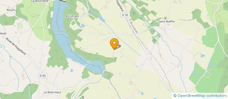 localisation de l'entreprise MONSIEUR AMBROISE CAMPION  PUYGAILLARD-DE-QUERCY