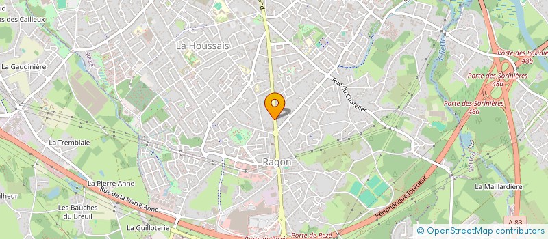 localisation de l'entreprise MONSIEUR AMBROISE GIMELLI  REZE