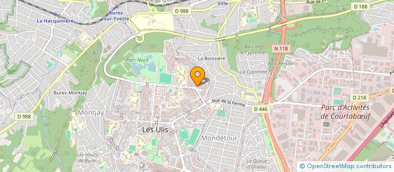 localisation de l'entreprise MONSIEUR AMBROISE GOGO à LES ULIS
