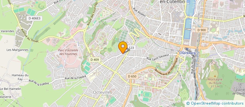 localisation de l'entreprise MONSIEUR AMBROISE HEBERT  CHERBOURG-EN-COTENTIN