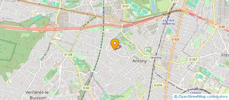 localisation de l'entreprise MONSIEUR AMBROISE HENNEBELLE à ANTONY