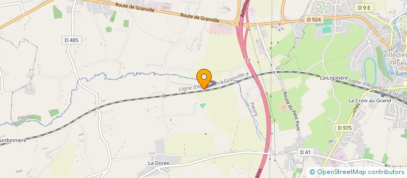 localisation de l'entreprise MONSIEUR AMBROISE HERVY à LA LANDE-D'AIROU