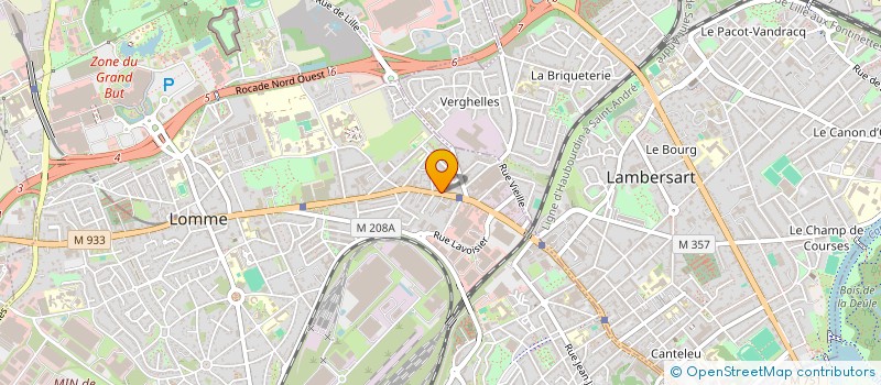 localisation de l'entreprise MONSIEUR AMBROISE LAIDEBEUR  LILLE