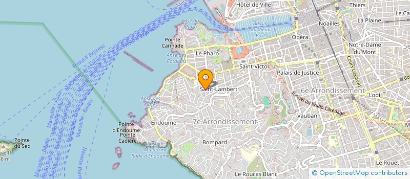 localisation de l'entreprise MONSIEUR AMBROISE LAUVERGEON à MARSEILLE