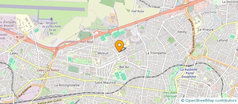 localisation de l'entreprise MONSIEUR AMBROISE MAKANGA  LA ROCHELLE