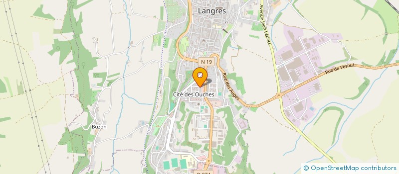 localisation de l'entreprise MONSIEUR AMBROISE NDI à LANGRES