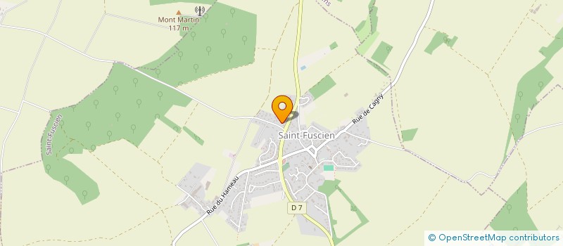 localisation de l'entreprise MONSIEUR AMBROISE PAGE  SAINT-FUSCIEN