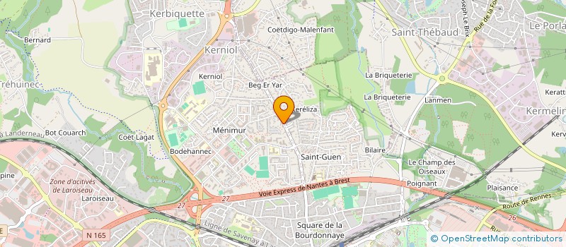 localisation de l'entreprise MONSIEUR AMBROISE RIVIERE à VANNES