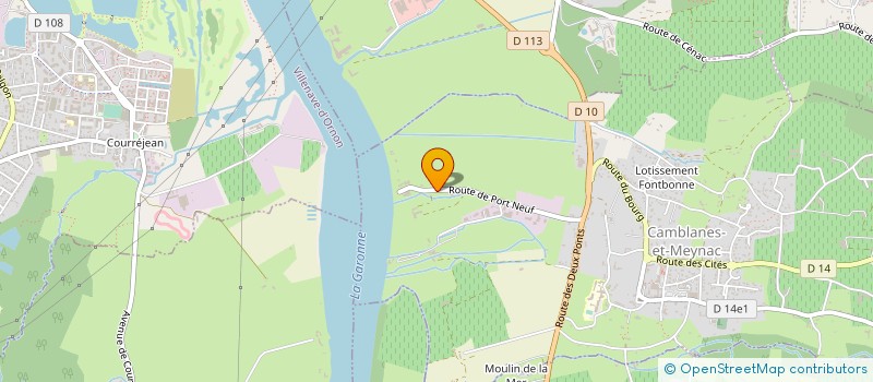 localisation de l'entreprise MONSIEUR AMBROISE SCHMITT  CAMBLANES-ET-MEYNAC