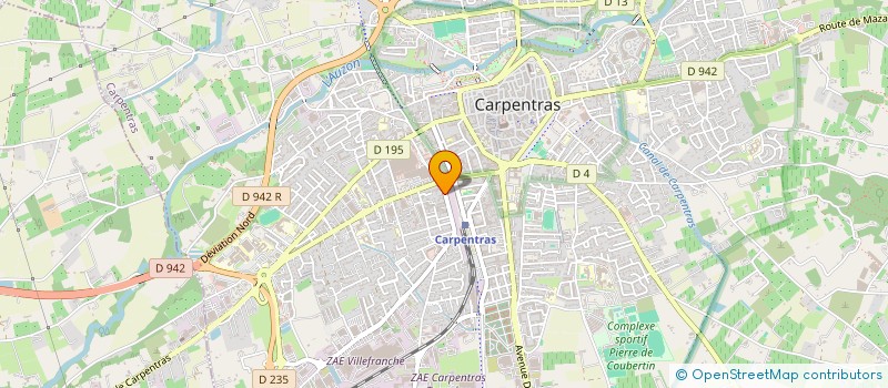 localisation de l'entreprise MONSIEUR AMBROISE SOULLIER à CARPENTRAS