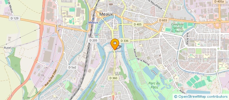 localisation de l'entreprise MONSIEUR AMBROISE TASSE  MEAUX