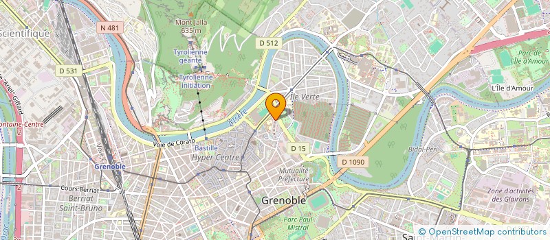 localisation de l'entreprise MONSIEUR AMBROISE VARENNES à GRENOBLE