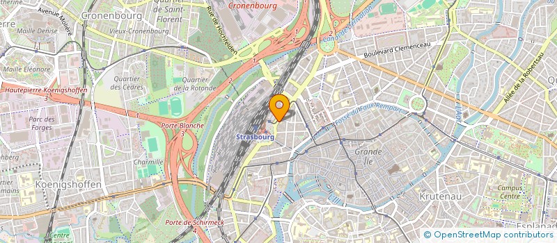 localisation de l'entreprise MONSIEUR AMDADUR RAHMAN à STRASBOURG