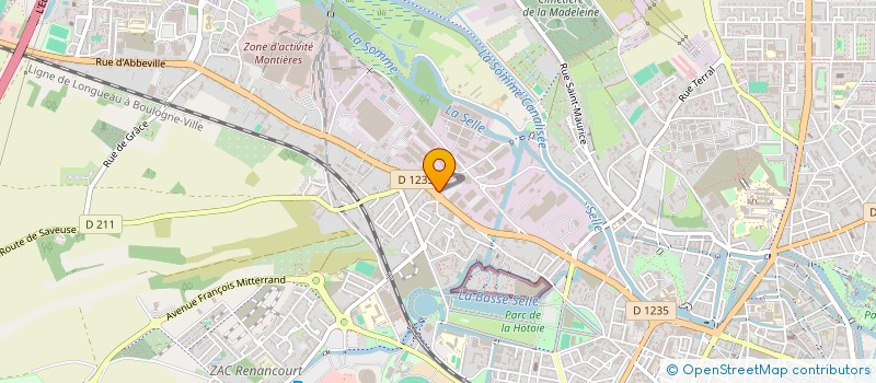 localisation de l'entreprise MONSIEUR AMDJAD BOZORGUI à AMIENS