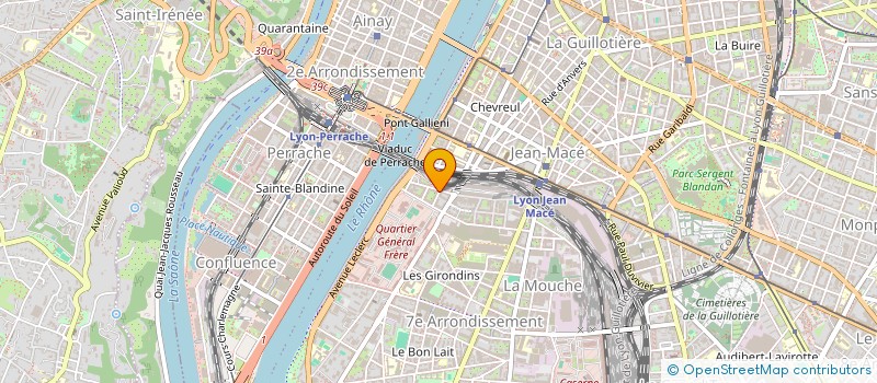 localisation de l'entreprise MONSIEUR AMDY NIANG  LYON