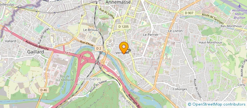 localisation de l'entreprise MONSIEUR AME DAVID SALLAH à ANNEMASSE
