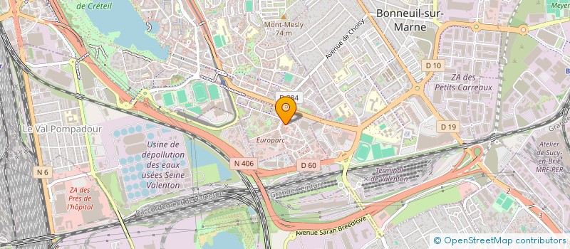 localisation de l'entreprise MONSIEUR AMED BAKAYOKO  CRETEIL