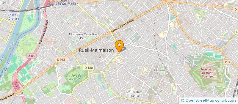 localisation de l'entreprise MONSIEUR AMED COULIBALY à RUEIL-MALMAISON