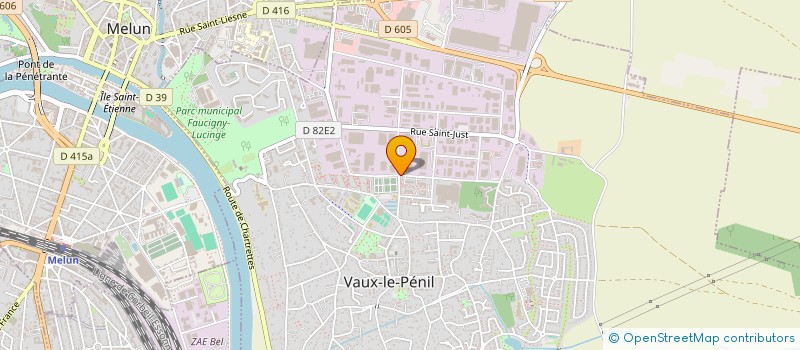 localisation de l'entreprise MONSIEUR AMED DOSSO à VAUX-LE-PENIL