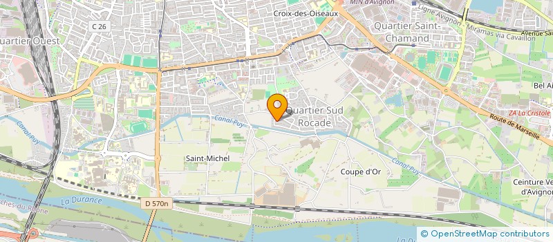 localisation de l'entreprise MONSIEUR AMED JOSE HAMMADI à AVIGNON