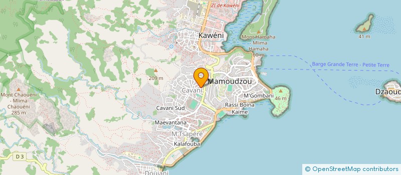 localisation de l'entreprise MONSIEUR AMED LUCIANO à MAMOUDZOU