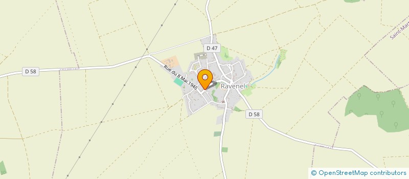 localisation de l'entreprise MONSIEUR AMEDEE ANNUNZIATA  RAVENEL