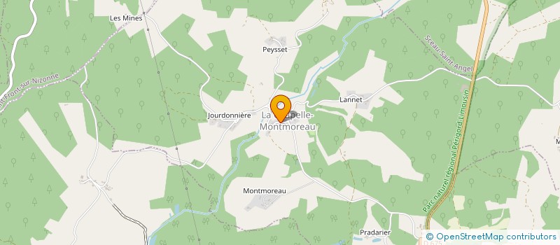 localisation de l'entreprise MONSIEUR AMEDEE CLEMENT  SAINT-FRONT-LA-RIVIERE