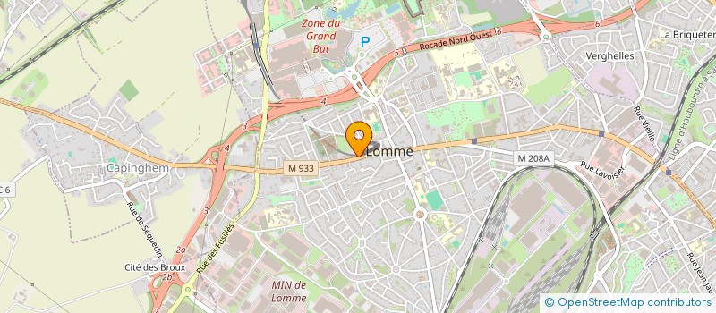 localisation de l'entreprise MONSIEUR AMEDEE LICTEVOUT  LILLE