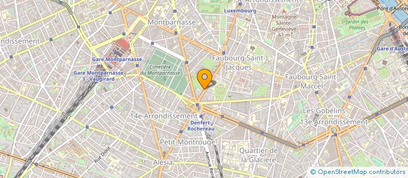 localisation de l'entreprise MONSIEUR AMEDEE MAUDUIT à PARIS