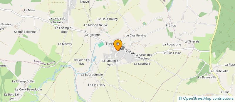 localisation de l'entreprise MONSIEUR AMEDEE TARDIVEL à LAMBALLE-ARMOR
